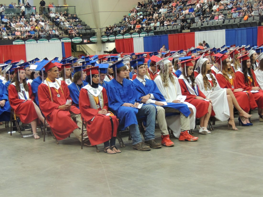 Wheeling Park High School Graduates 350 Students at WesBanco Arena in